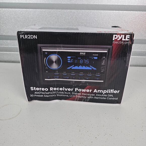 Pyle Other - Pyle PLR2DN Stereo Receiver Power Amplifier AM FM MP3 BT USB AUX LCD Display